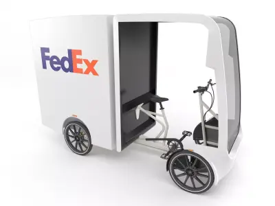 FEDEX Cargo bike 3D model