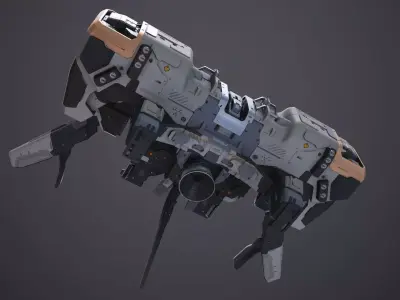 sci-fi model536 3D model 3D model