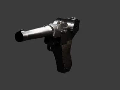 Luger P08 3D model