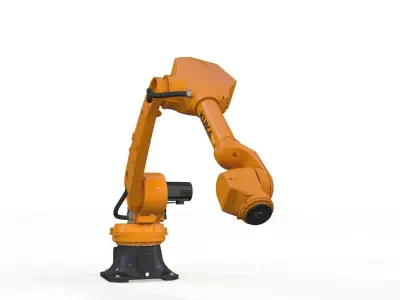 Robotic Arm Kuka Iontec Rigged  3D model