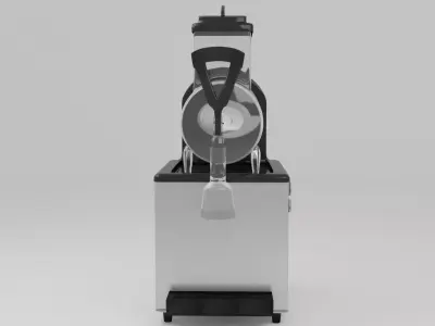 frozen machine 3D model