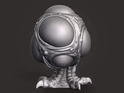 Alien Egg Miniature 3D print model