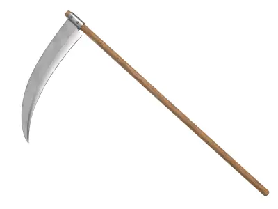 Scythe PBR V1 Low-poly 3D model
