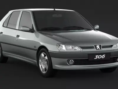 Peugeot 306 Mk2 Hatchback 3D model