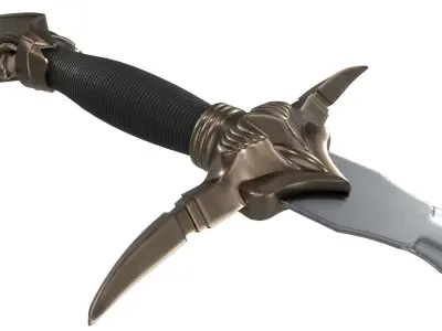 Dagger Ancient 1 3D model