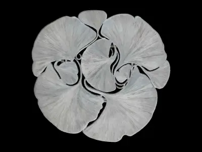 Claude Lalanne Ginkgo Dining Table 3D model