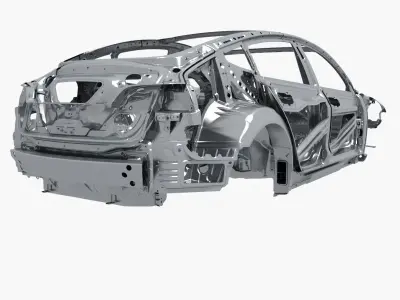 Car  frame 3D model