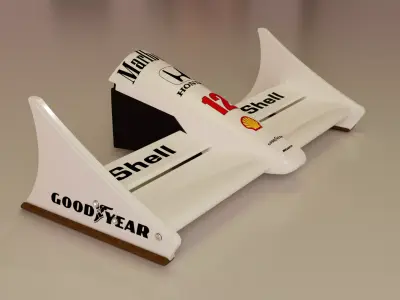 Mclaren MP4-4 Front Wing - 1-10 - 1-8 Scale 3D model