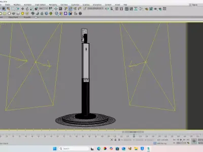 FACE TERMINAL Low-poly 3D model
