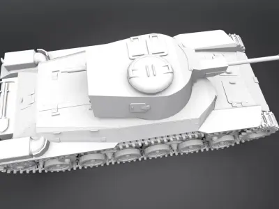 Type 97 Chin-Ha Scale model 3D print model