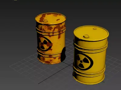 Radioactive Waste 3D model