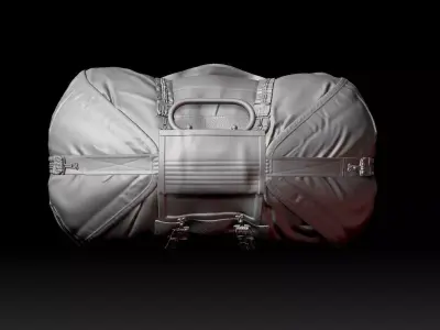 Reserve military parachute 3D print model