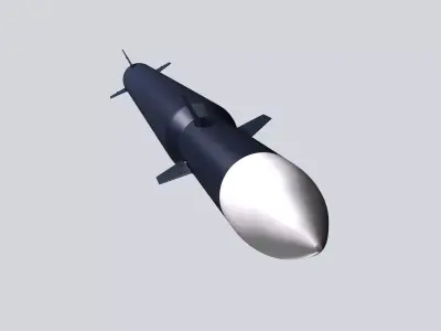 SkySonic Misssile 3D model