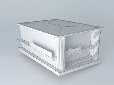 Itau bank Free 3D model