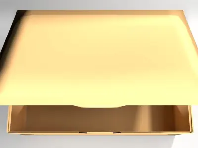 Cardboard Box - Folding 3D model