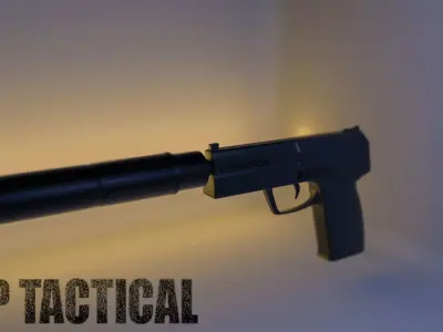 USP-S gun 3D model