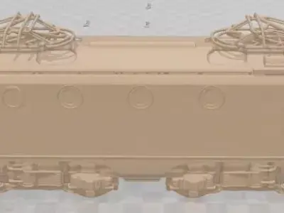 Locomotive - Alsthom 7600 Printable 3D print model