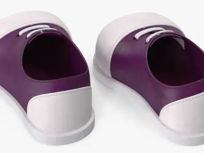 Cartoon Shoes 3D model purchase