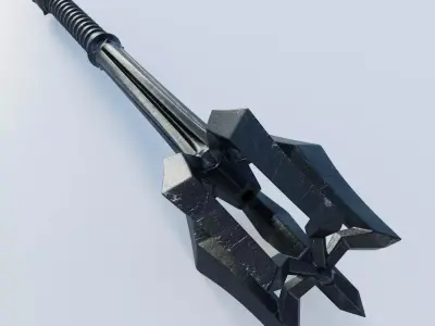 Black Mace 3D model