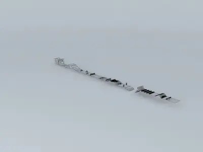 The weird supersport bike race Free 3D model