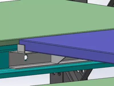 Storage Rack - Racking System - Industrial Shelving 3D model