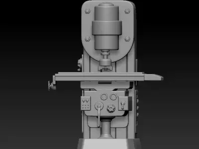 135th Scale Milling Machine 3D print model