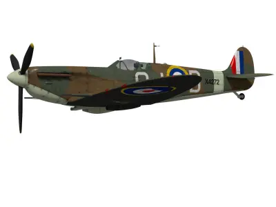 Supermarine Spitfire Mk-Ib 3D model