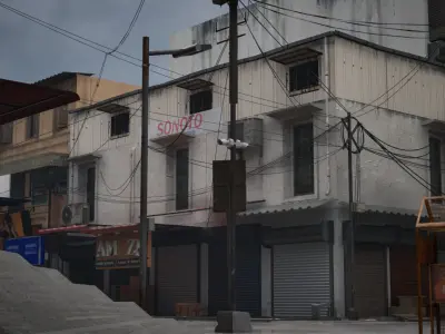 Indian Street Unreal Engine Low-poly 3D model