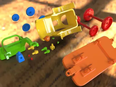 3D print Ready toy loader 3D model