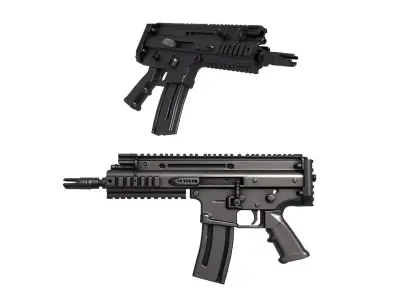 FN SCAR 15P 3D print model