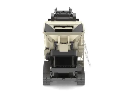 Lokotrack LT120 Mobile Jaw Crusher 3D model