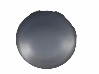 Industrial Knob Low-poly 3D model order
