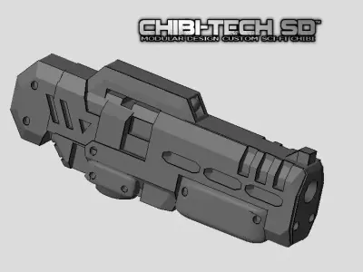 CHIBI-TECH SD - MK-VII PEACEKEEPER SOLO 3D print model