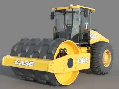 Case roller machine 3D model