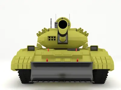 Tank model tiger 3D model
