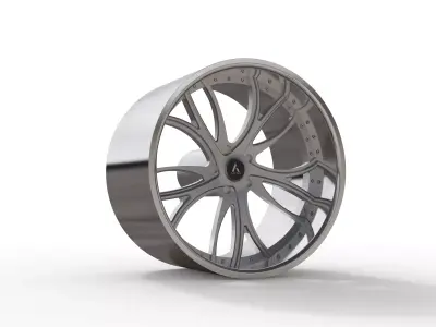 ARTIS BISCAYNE WHEEL 3D MODEL 3D model