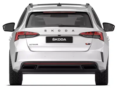 Skoda Octavia Combi RS 2025 3D model