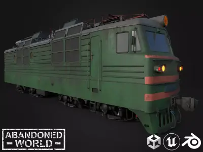 Soviet Electric Locomotive VL80T 3D Model Pack
