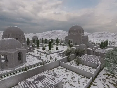 Historic city -Ancient City 3D model purchase