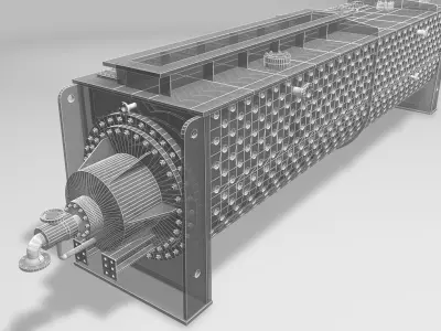 Industrial Mixer 3D model