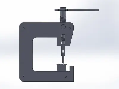 bending machine 3D model