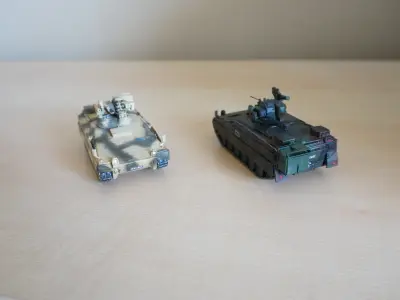 Pre Supported H0 Scale Marder 1A5A1 IFV 3D print model