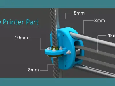 3D Printer Part 3D print model
