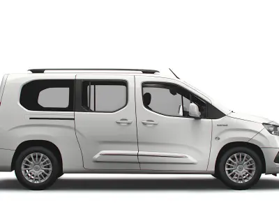 Toyota ProAce City Electric Verso XL 2022 3D model