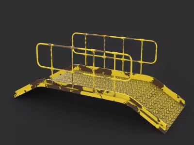  Industrial Platform  3D model