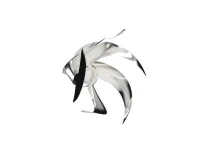 Water propeller for boat and ship 3D print model