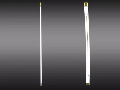 Demon Slayer Shinobu Kocho Stinger Nichirin Katana  Low-poly 3D model