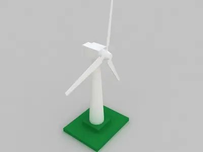 Wind Turbine 3D model shop