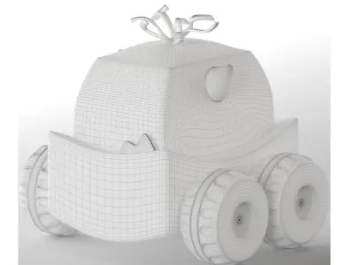Monster truck 3D model purchase