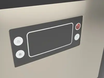 Bottom Load Water Dispenser 01 3D model